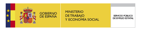 Gobierno de España, Ministerio de empleo y seguridad social, servicio público de empleo estatal